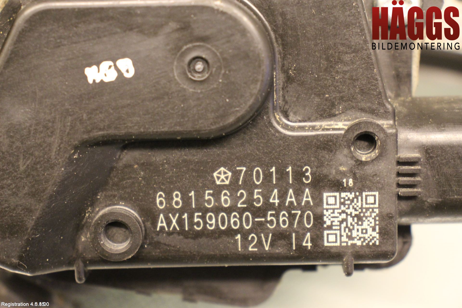 Jeep GRAND CHEROKEE 10-20 Torkarmotor Vindruta