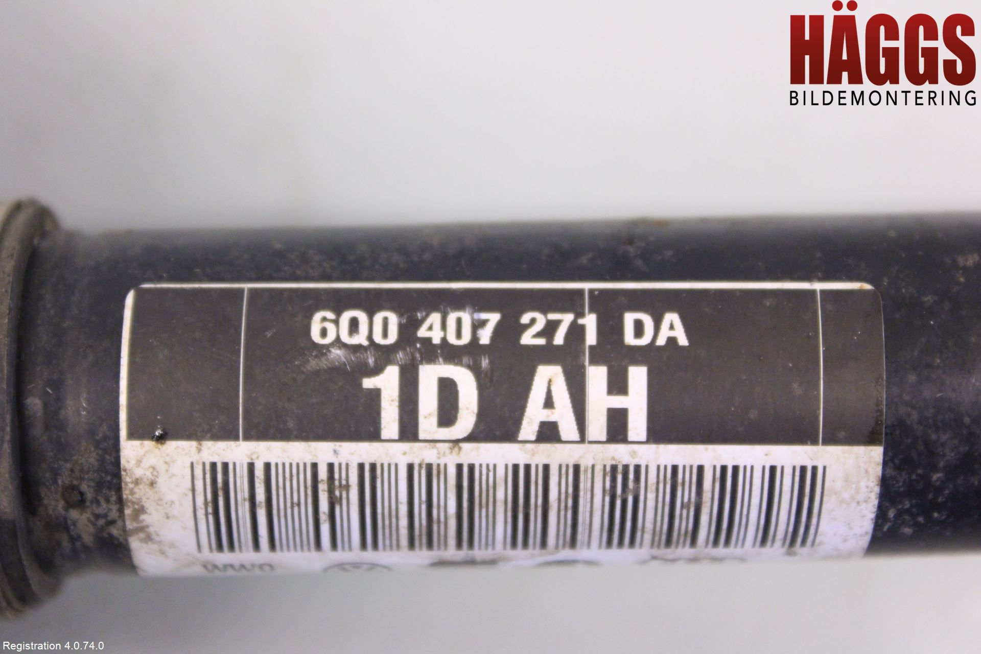 Skoda FABIA 07-14 Drivaxel Fram Vänster