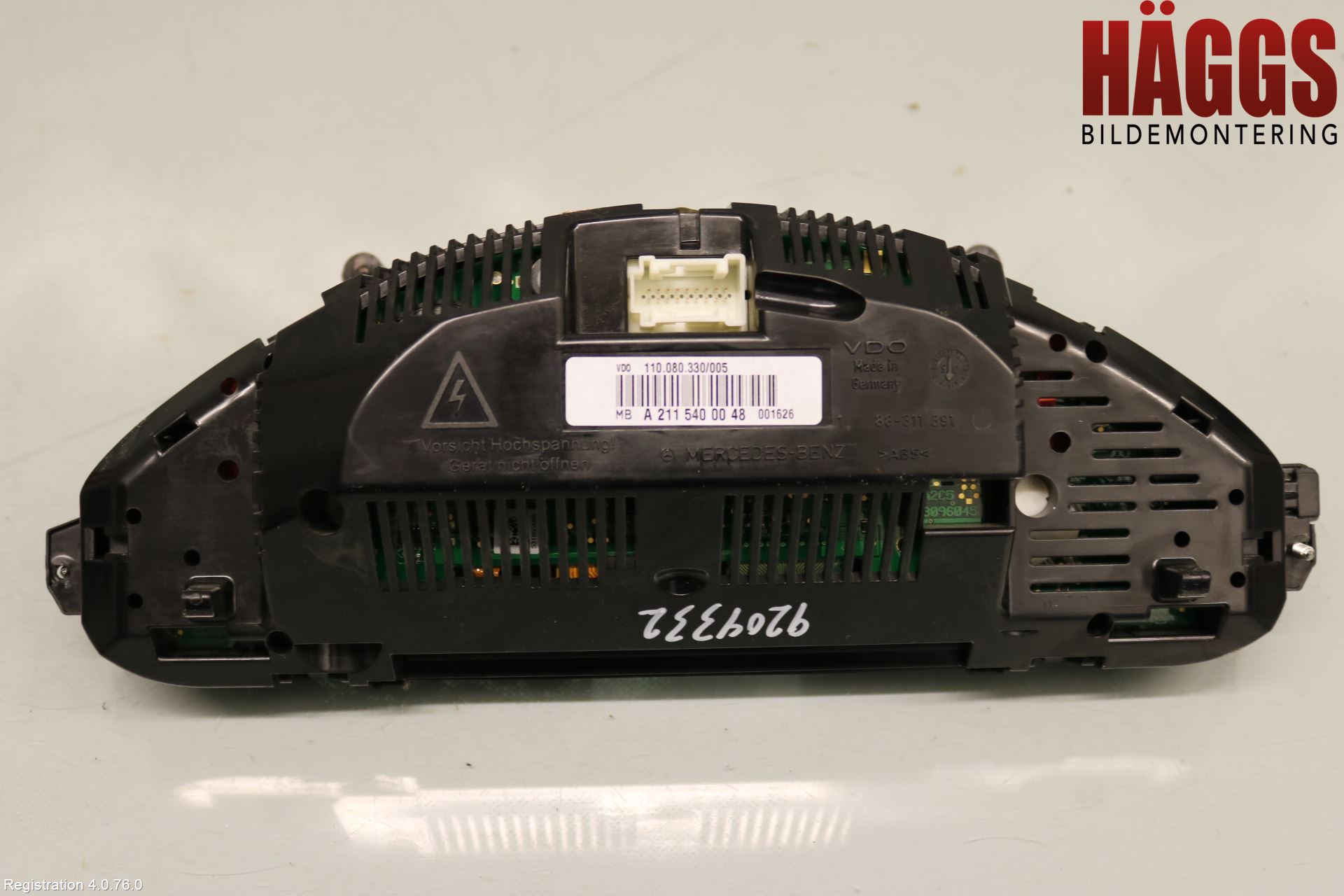 Mercedes-Benz MB E-KLASS (W211) 02-09 Instrument Komb