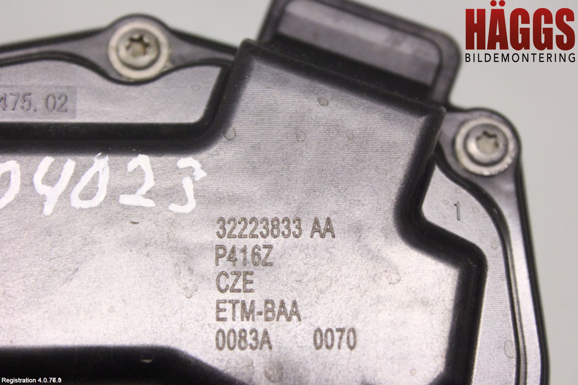 Volvo XC60 18- Injspjällhus