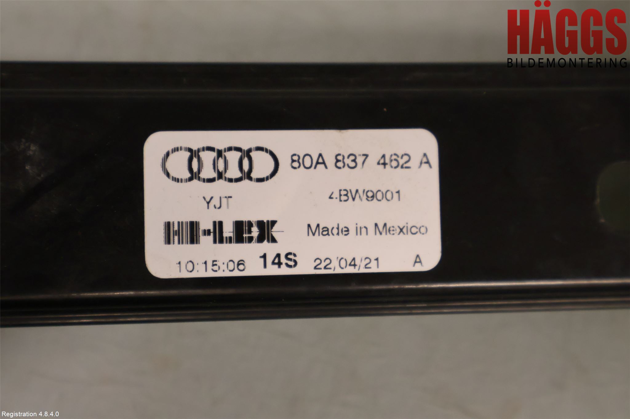 Audi Q5/SQ5 17- Fönsterhissmekanism