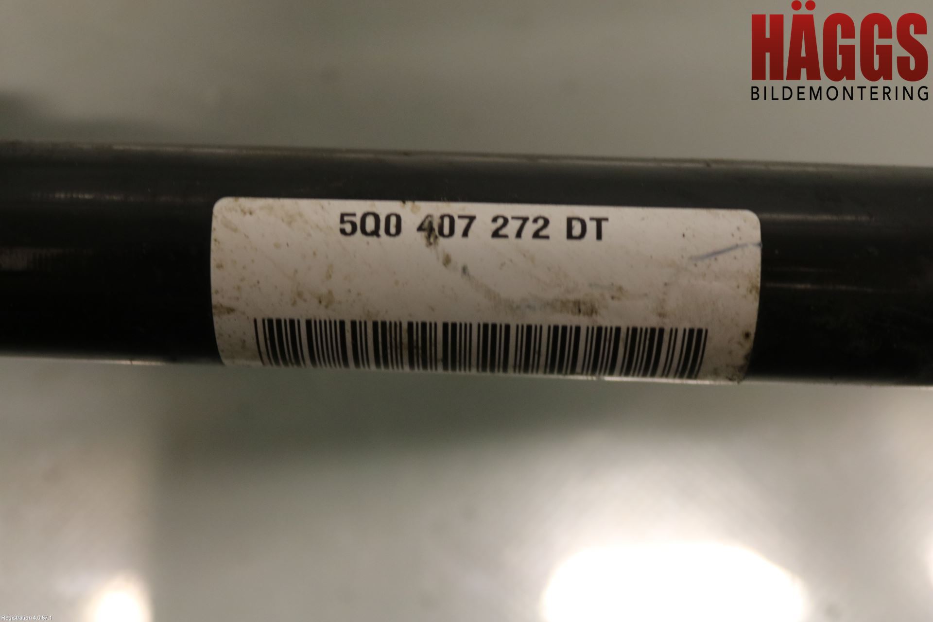 Volkswagen VW GOLF / E-GOLF VII 13-20 Drivaxel Fram Vänster