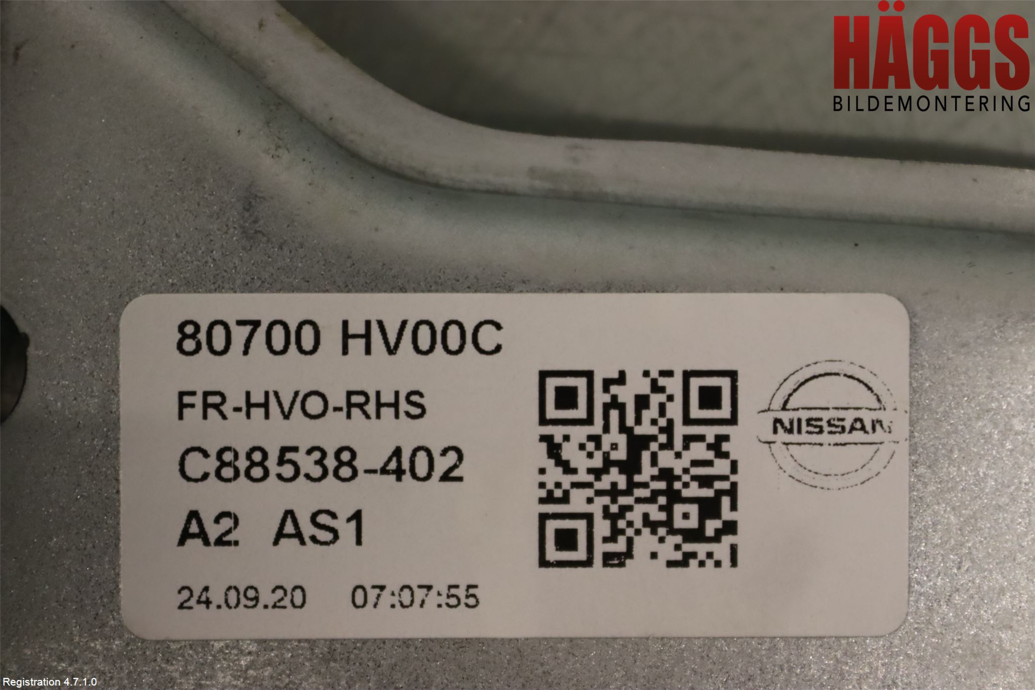 Nissan QASHQAI 17-21 Fönsterhiss El Kompl