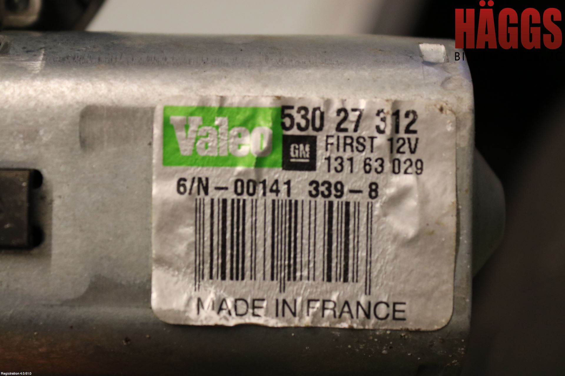 Opel CORSA D 07-14 Torkarmotor Baklucka