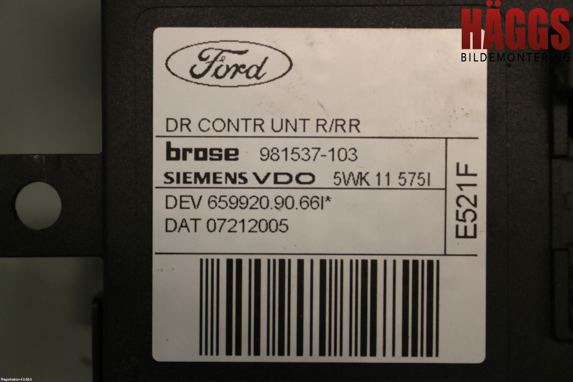 Ford FOCUS     04-07 Fönsterhissmotor