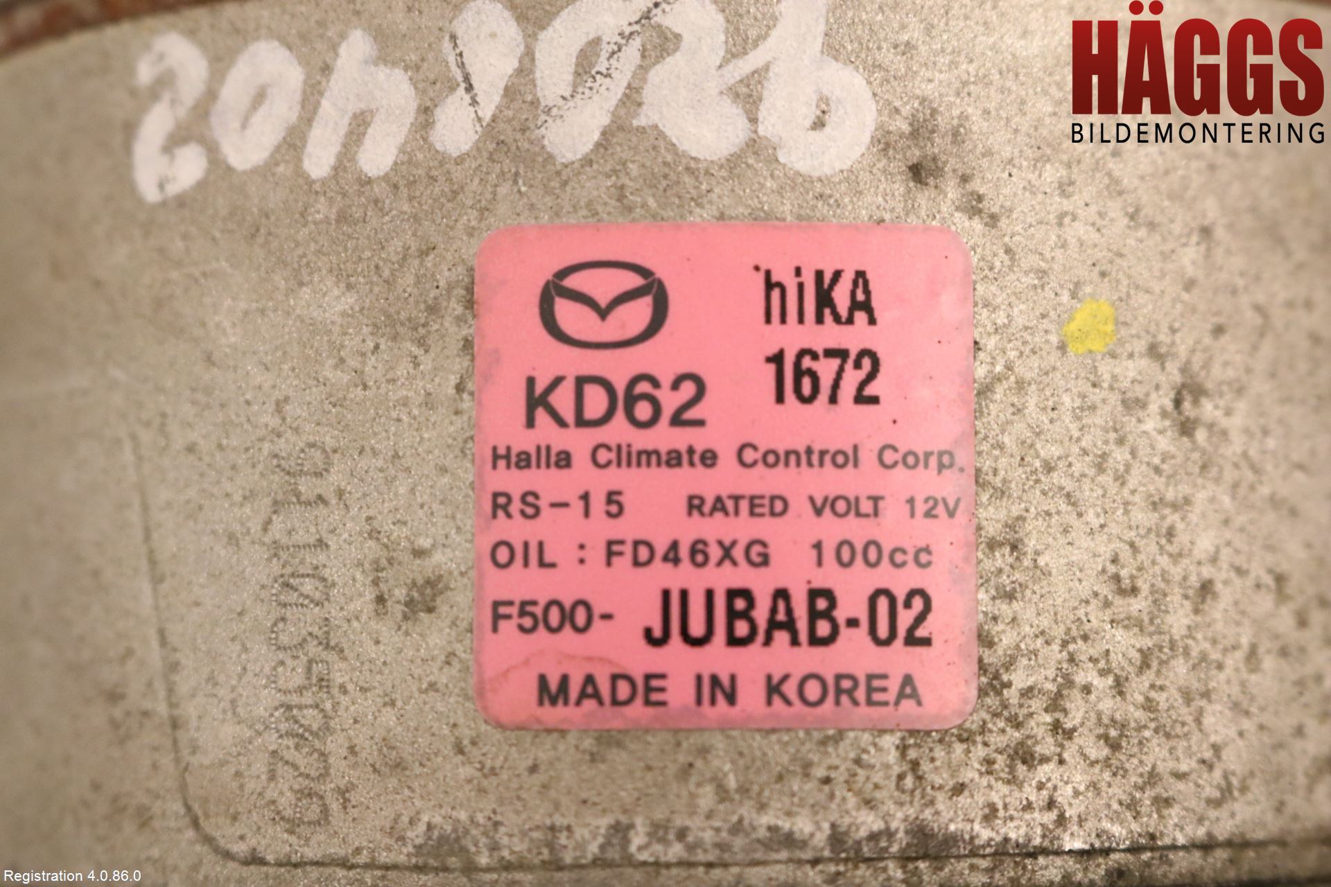 Mazda CX-5 12-17 Ac Kompressor