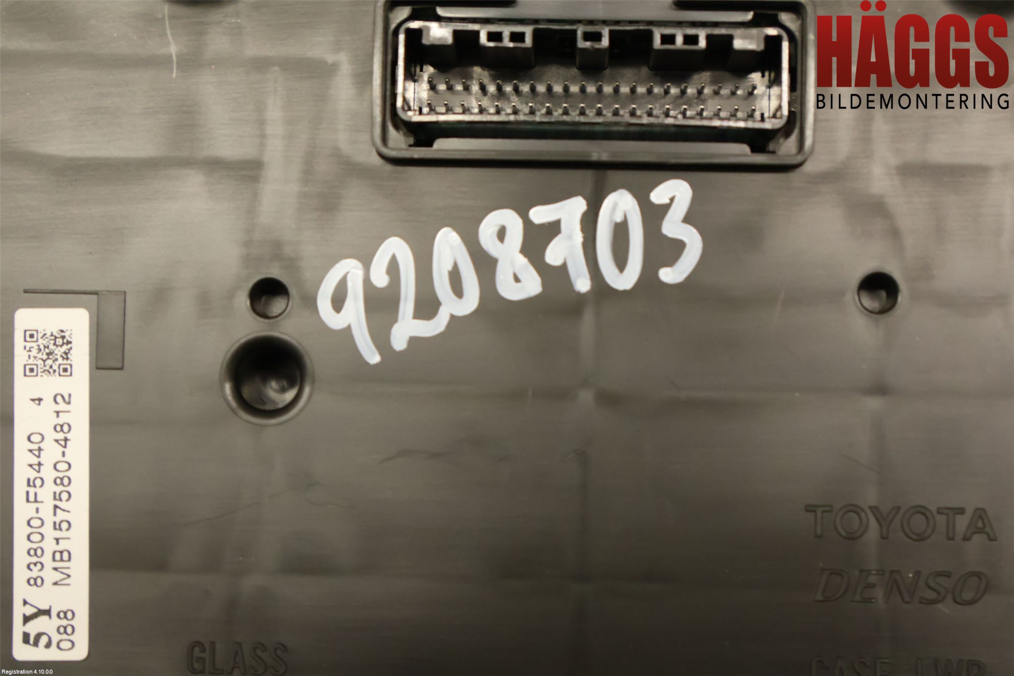 Toyota YARIS XP130 15-20 Instrument Komb