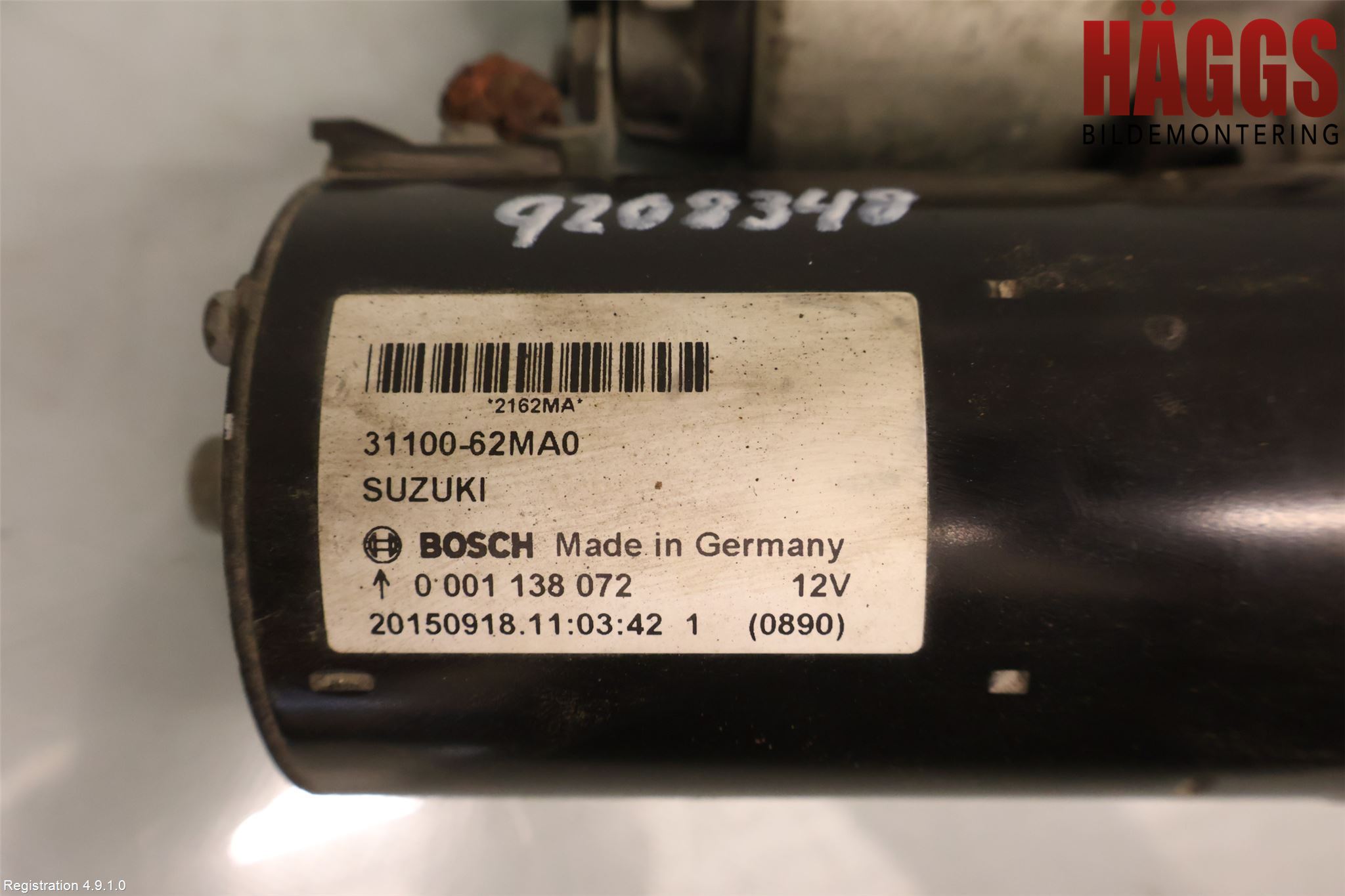 Suzuki SX4 S-CROSS 14-21 Startmotor Diesel