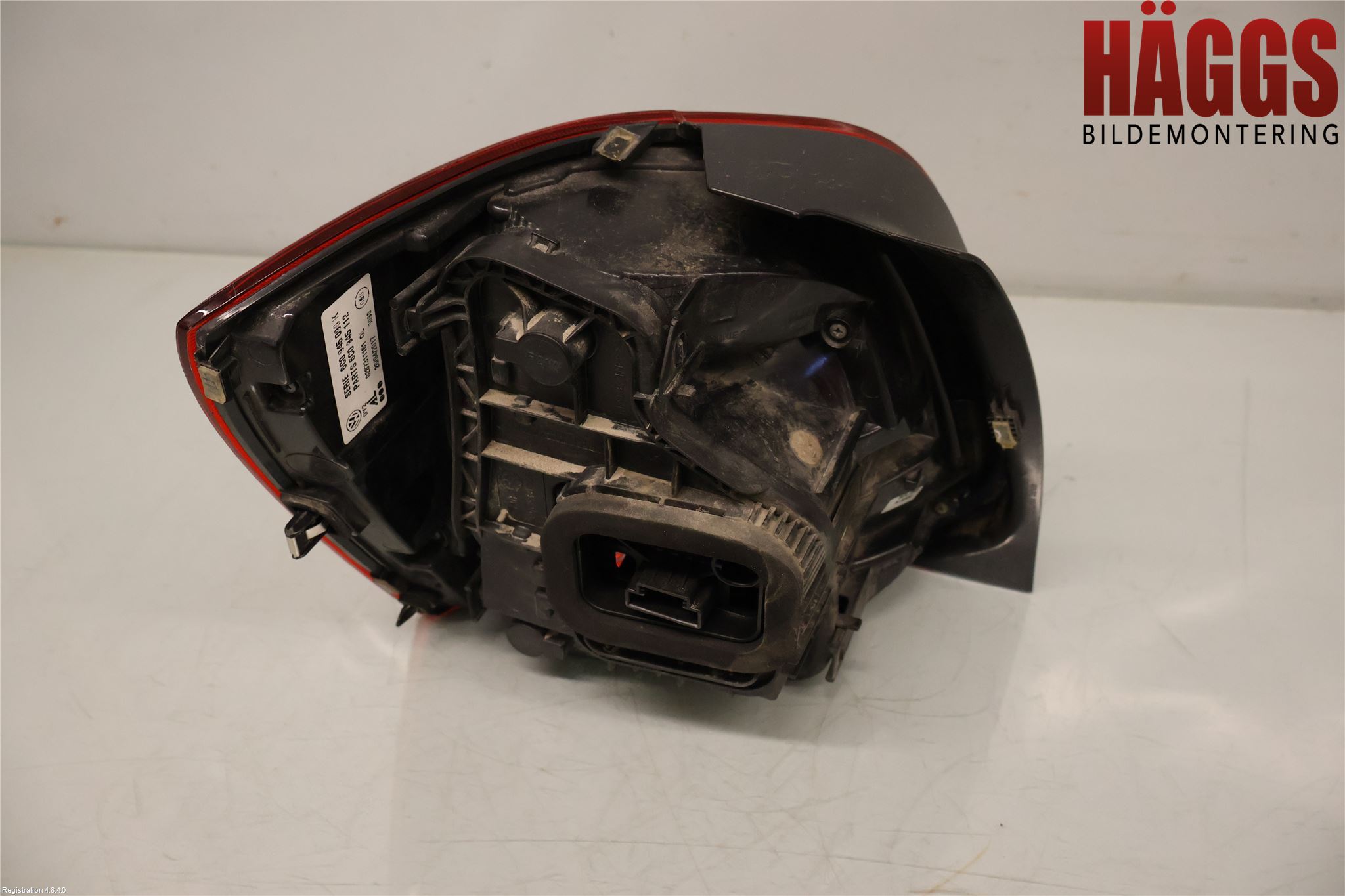 Volkswagen VW POLO 10-17 Bakljus Höger