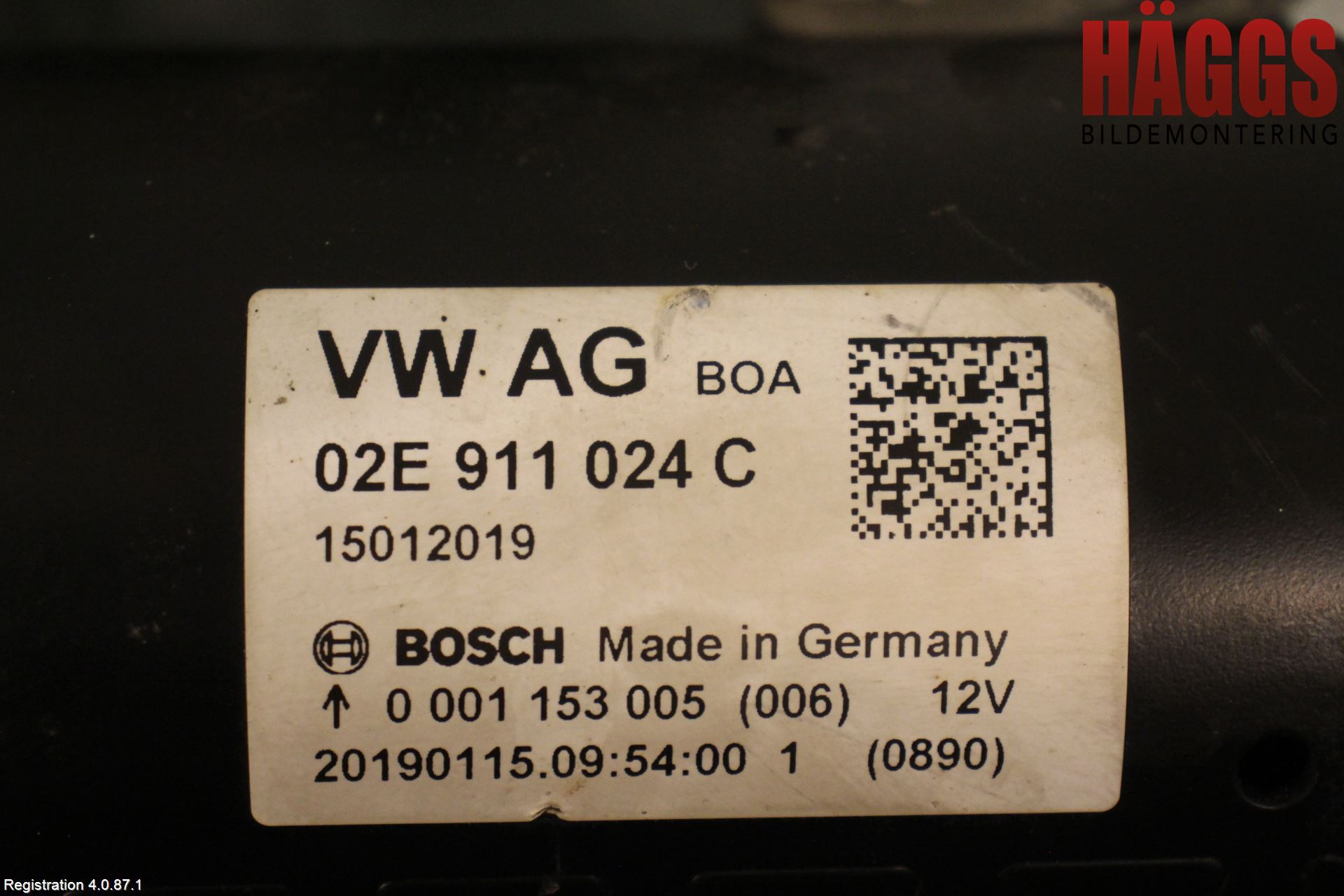 Volkswagen VW SHARAN 11- Startmotor Diesel