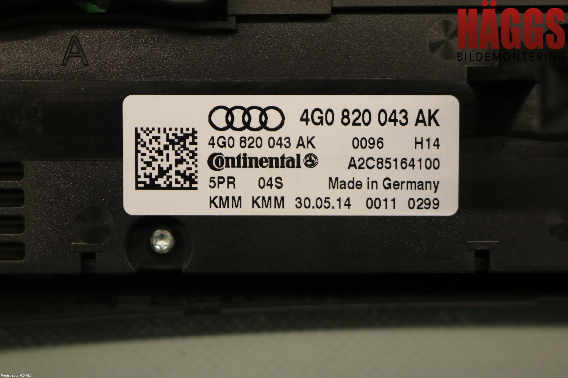 Audi A6 ALLROAD 12-18 Ac Styrenhet Ac Manöveren