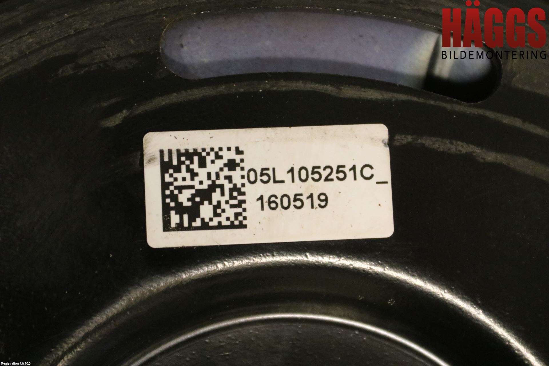 Audi A6 F2/C8 19- Remskiva