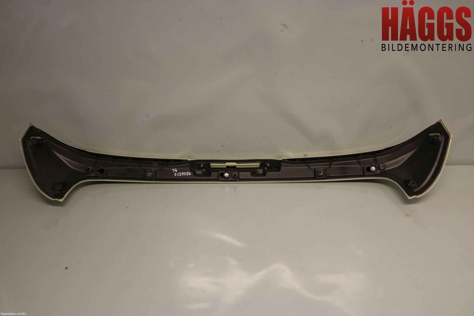 Ford FIESTA 09-12 Spoiler Baklucka