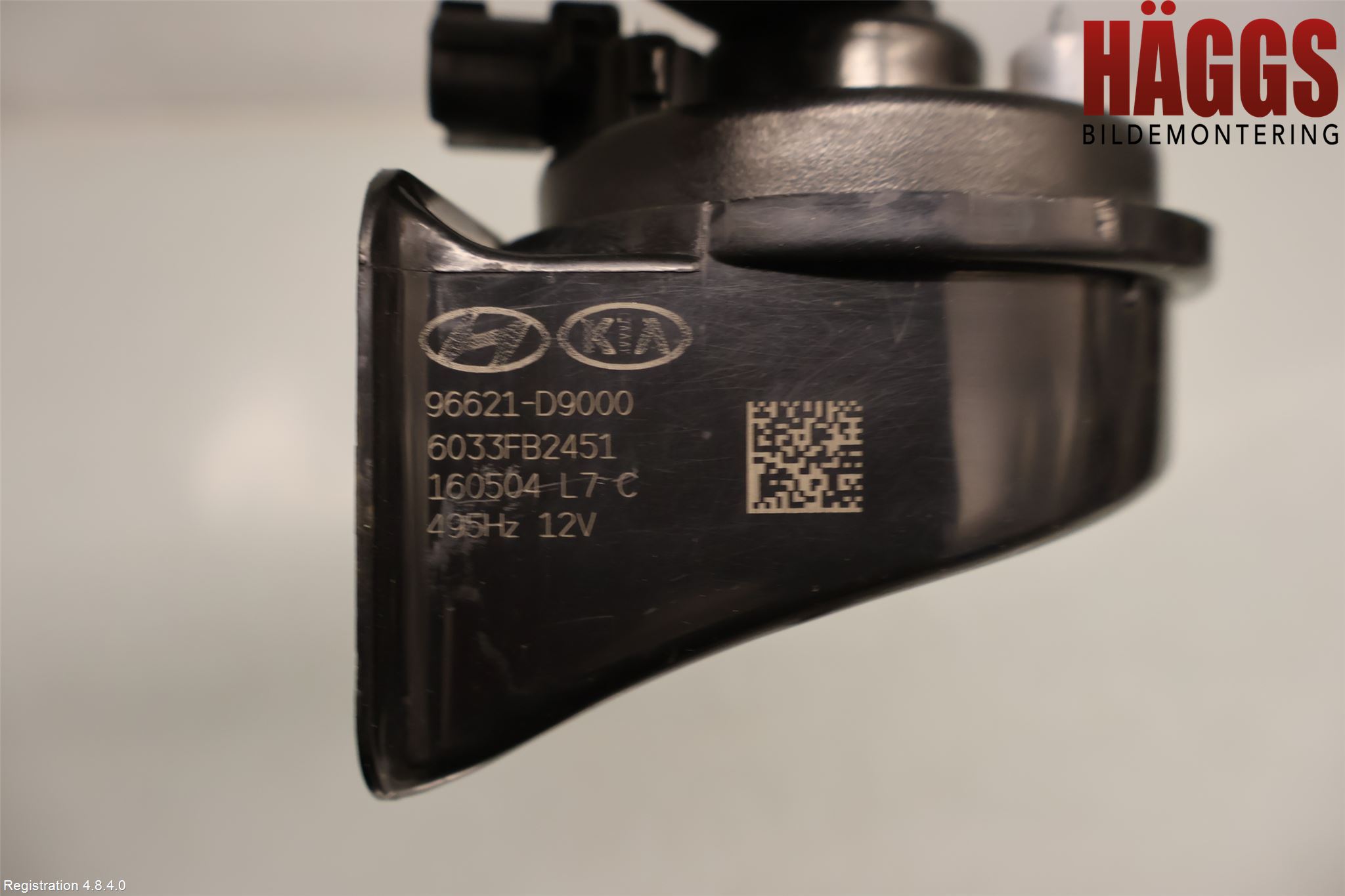 Kia SPORTAGE (QL) 16-21 Signalhorn
