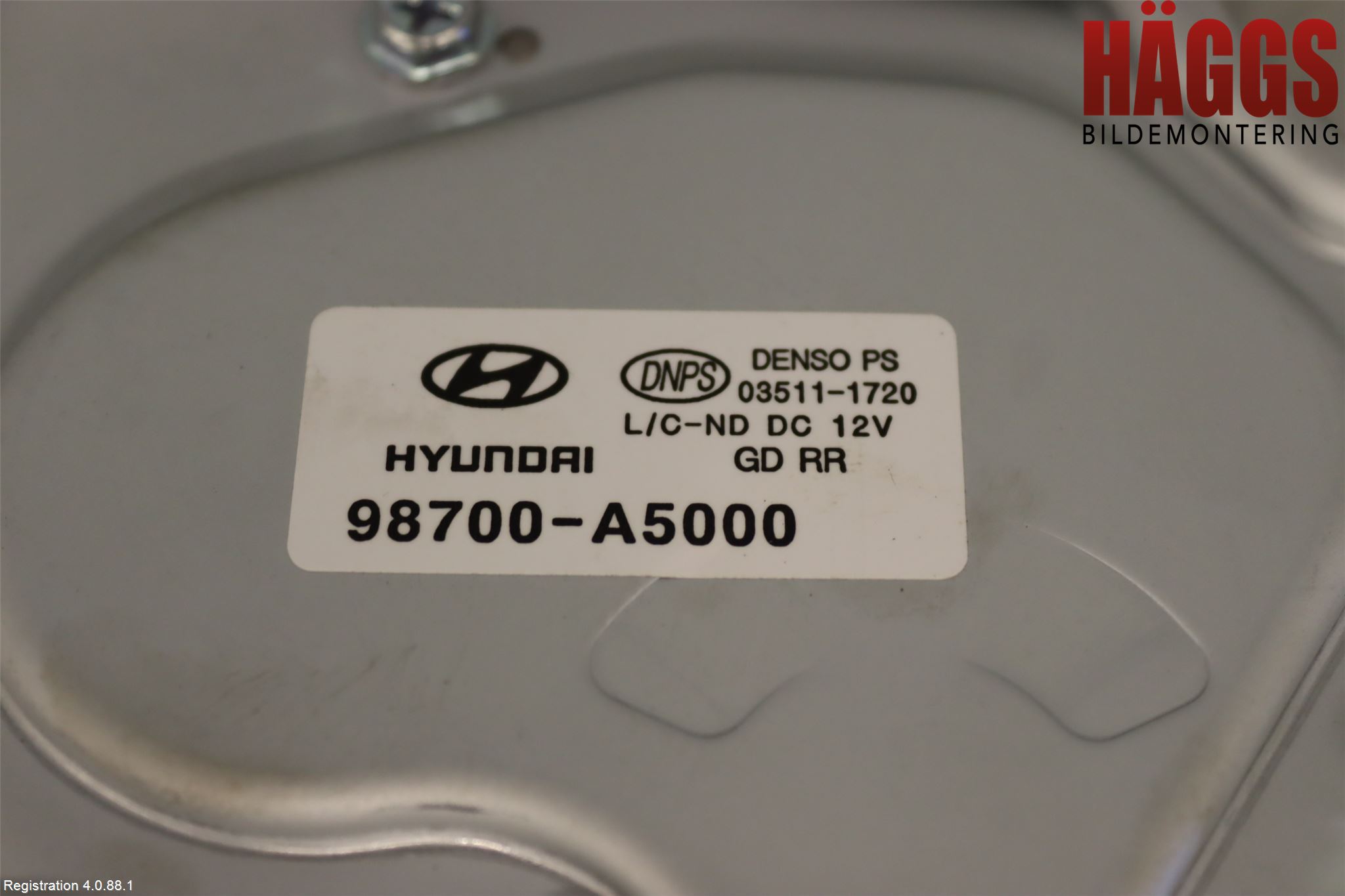 Hyundai i30 GD 13-17 Torkarmotor Baklucka