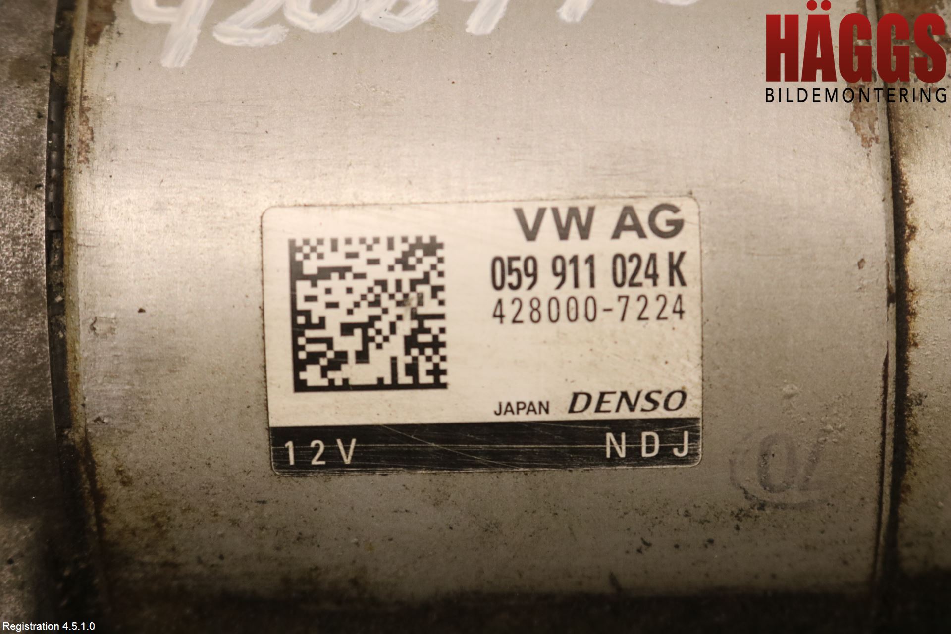 Audi Q7/SQ7 Startmotor Diesel