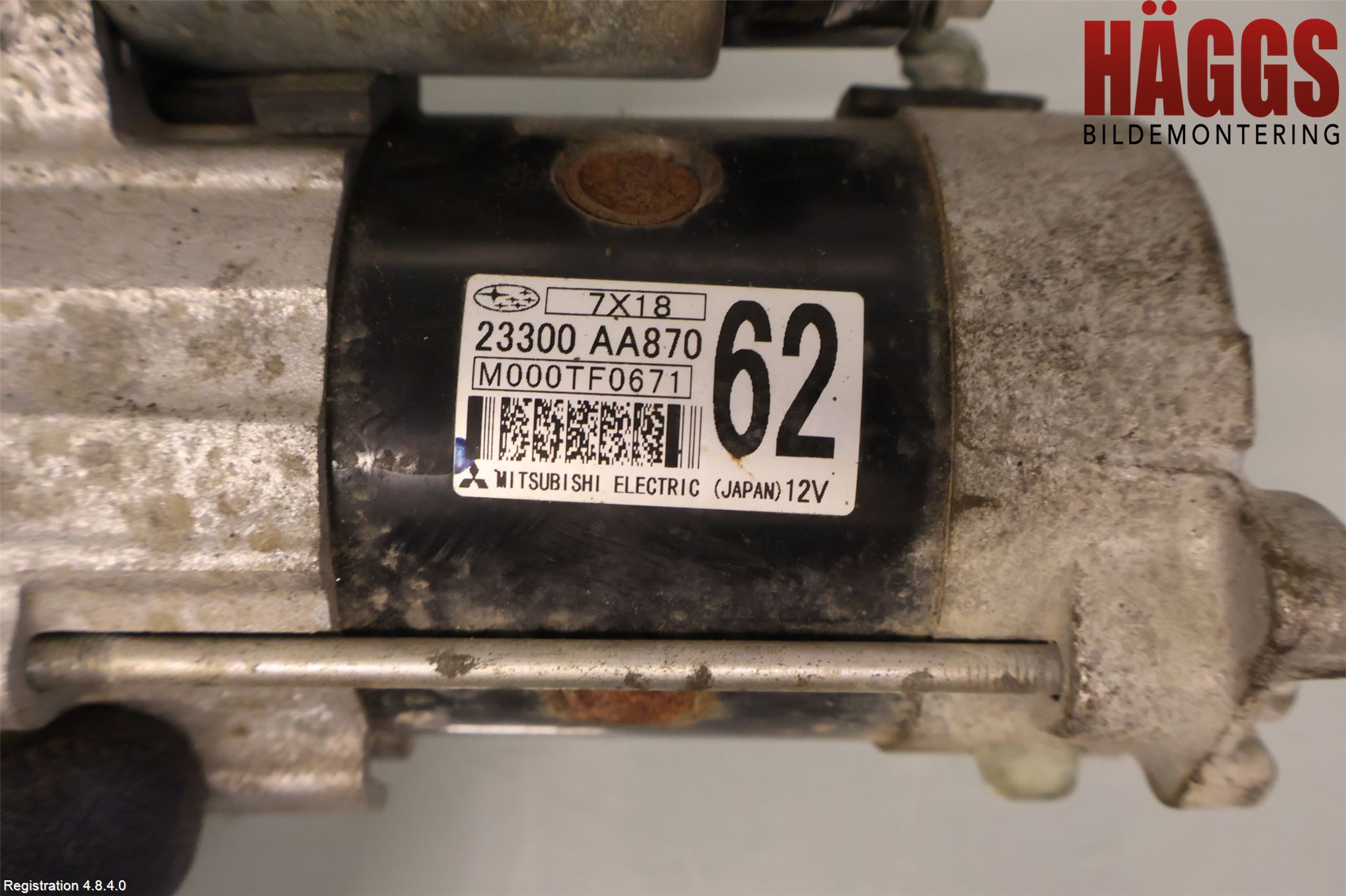 Subaru XV 18-22 Startmotor