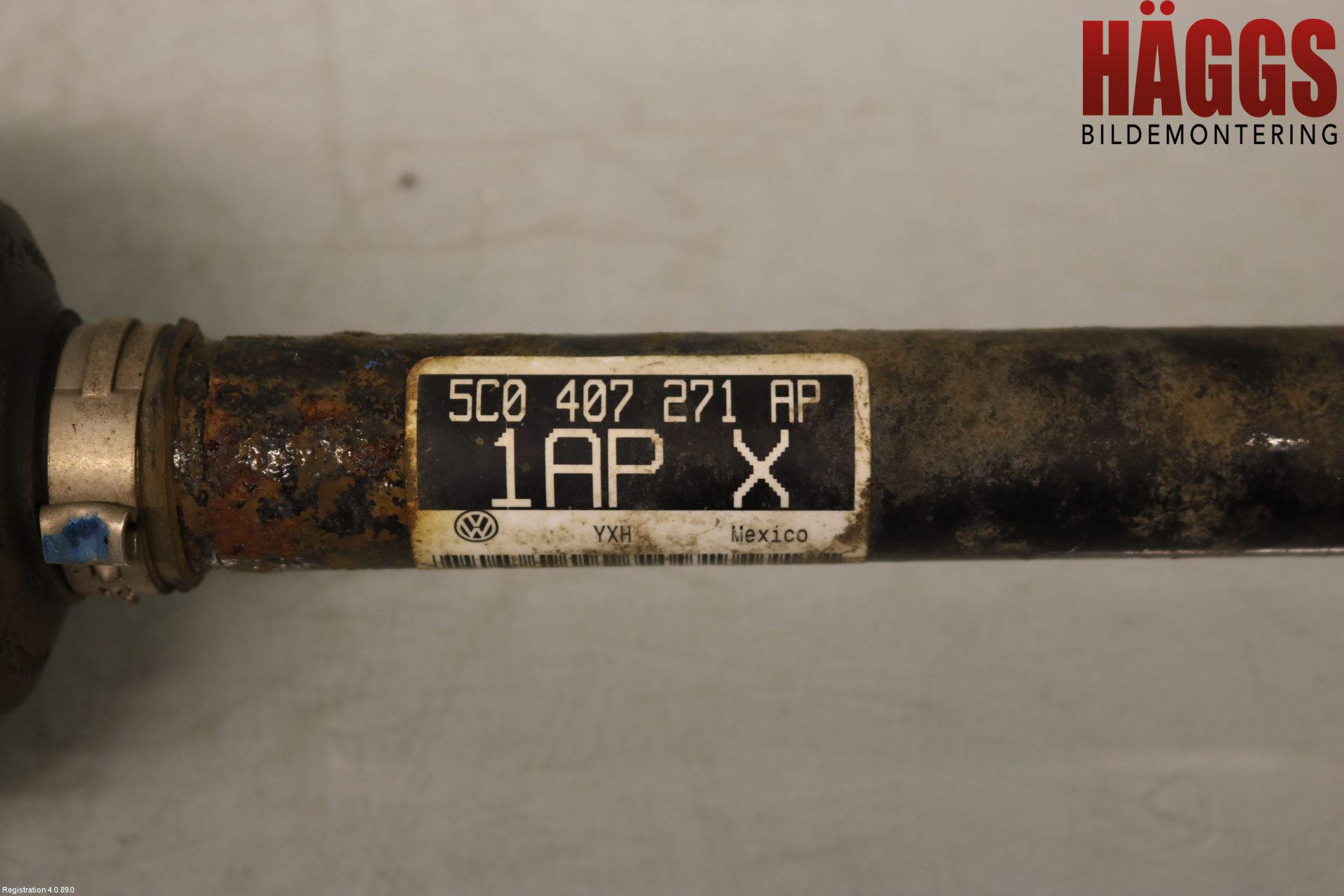 Volkswagen VW BEETLE 12- Drivaxel Fram Vänster