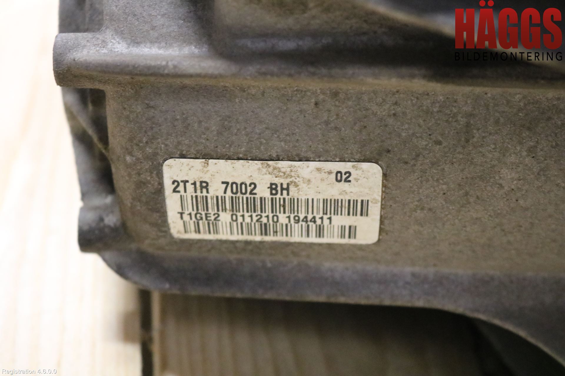 Ford TRANSIT CONNECT 09-13 Växellåda Man 5 Vxl