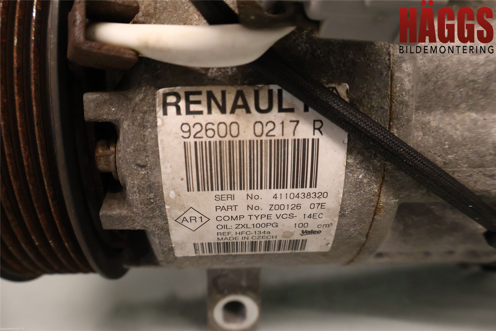 Renault CAPTUR 13-19 Ac Kompressor