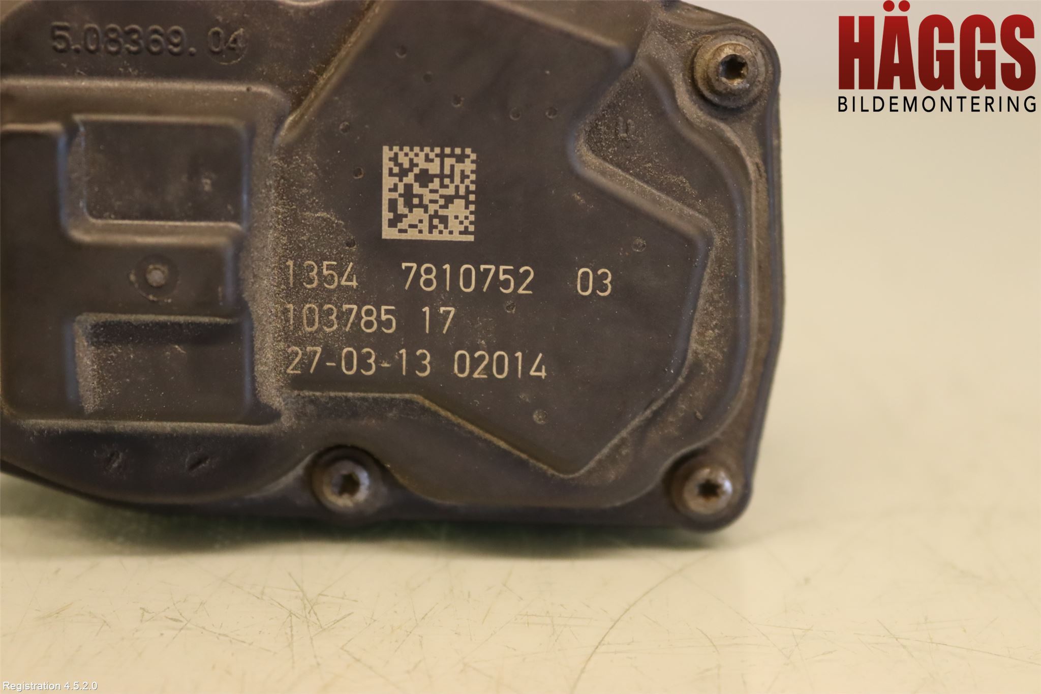 BMW X1 E84 10-15 Injspjällhus