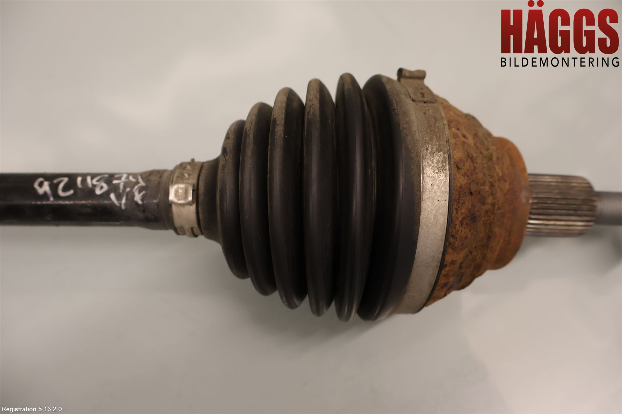 Volkswagen VW GOLF / E-GOLF VII 13-20 Drivaxel Fram Vänster