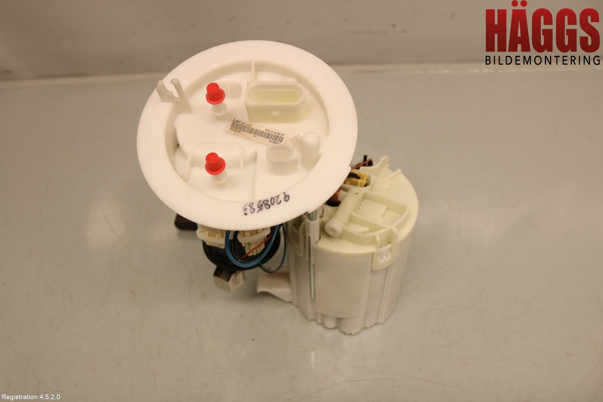 Audi A4/S4 08-11 Bränslepump El