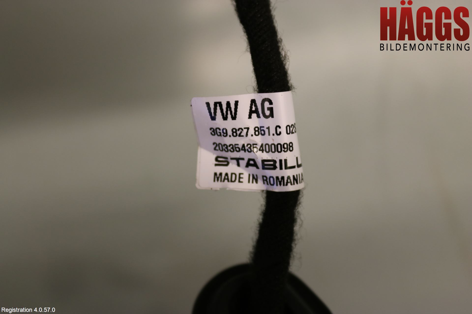 Volkswagen VW PASSAT 15-19 Bakluckeöppnare Automatisk