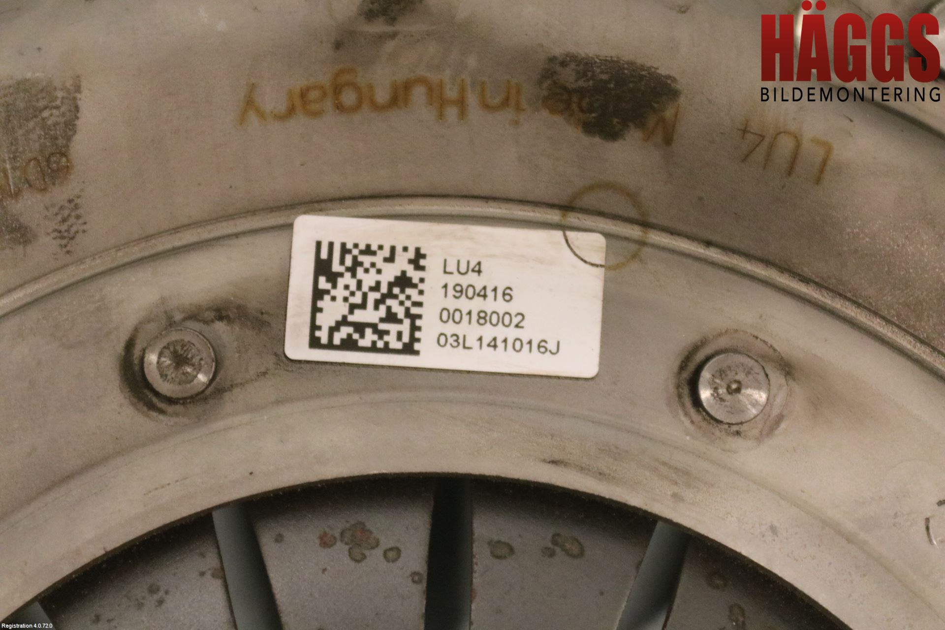 Volkswagen VW CADDY 16-20 Koppling-Lamell