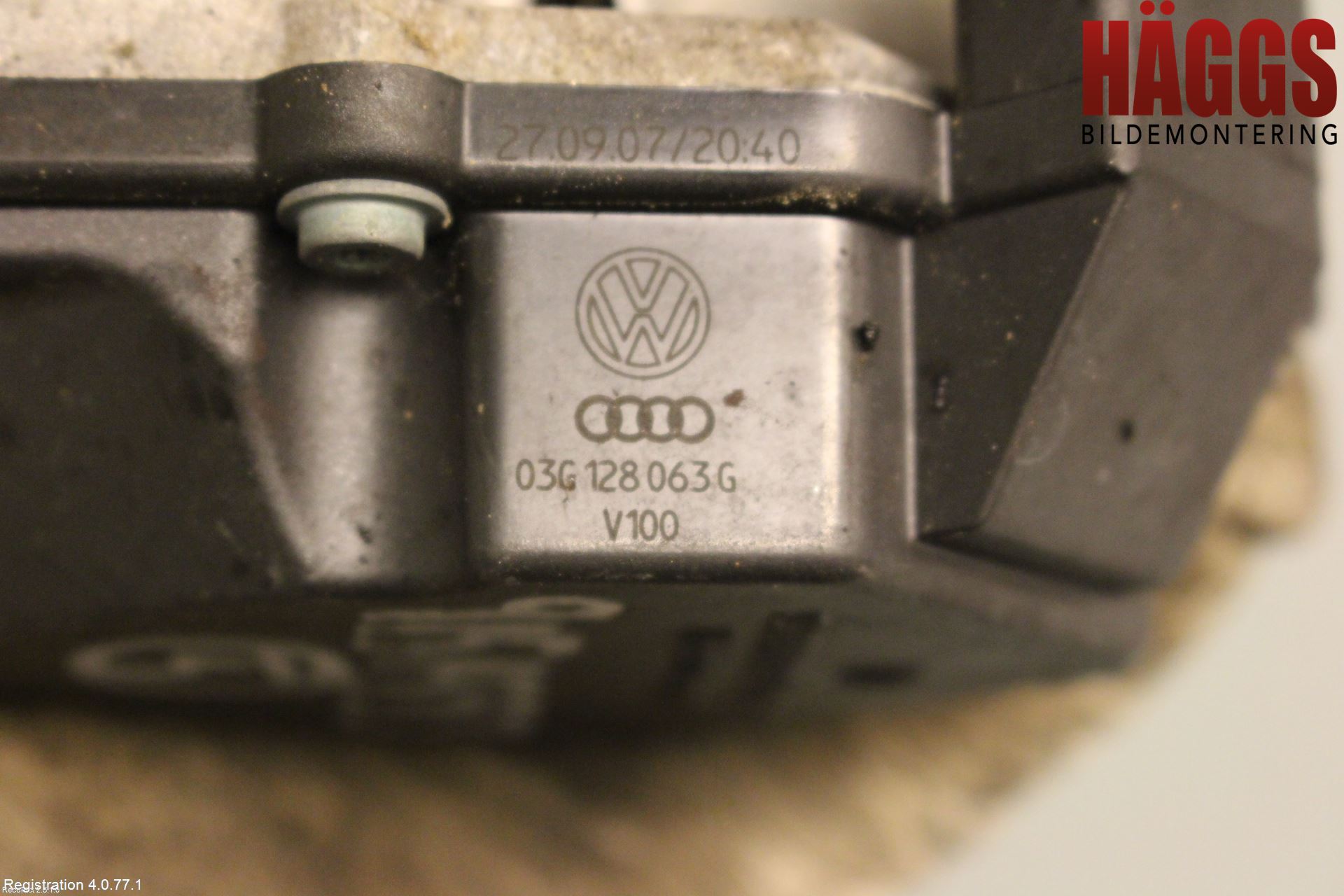 Volkswagen VW GOLF V 04-09 Injspjällhus