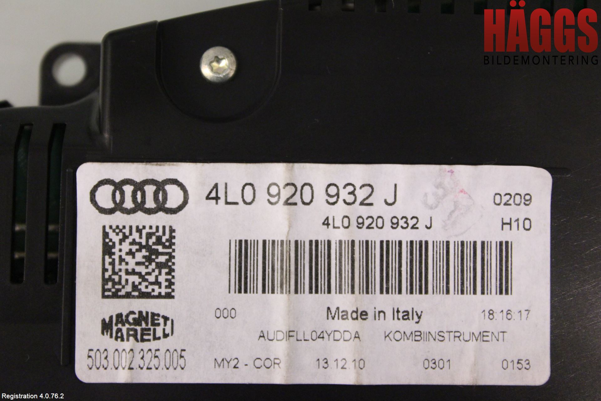 Audi Q7/SQ7 Instrument Komb