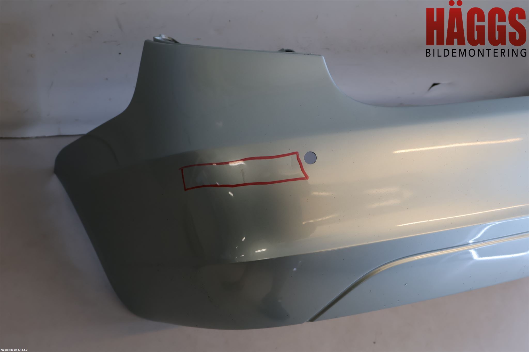 Skoda FABIA 07-14 Stötfångarbeklädnad Bak