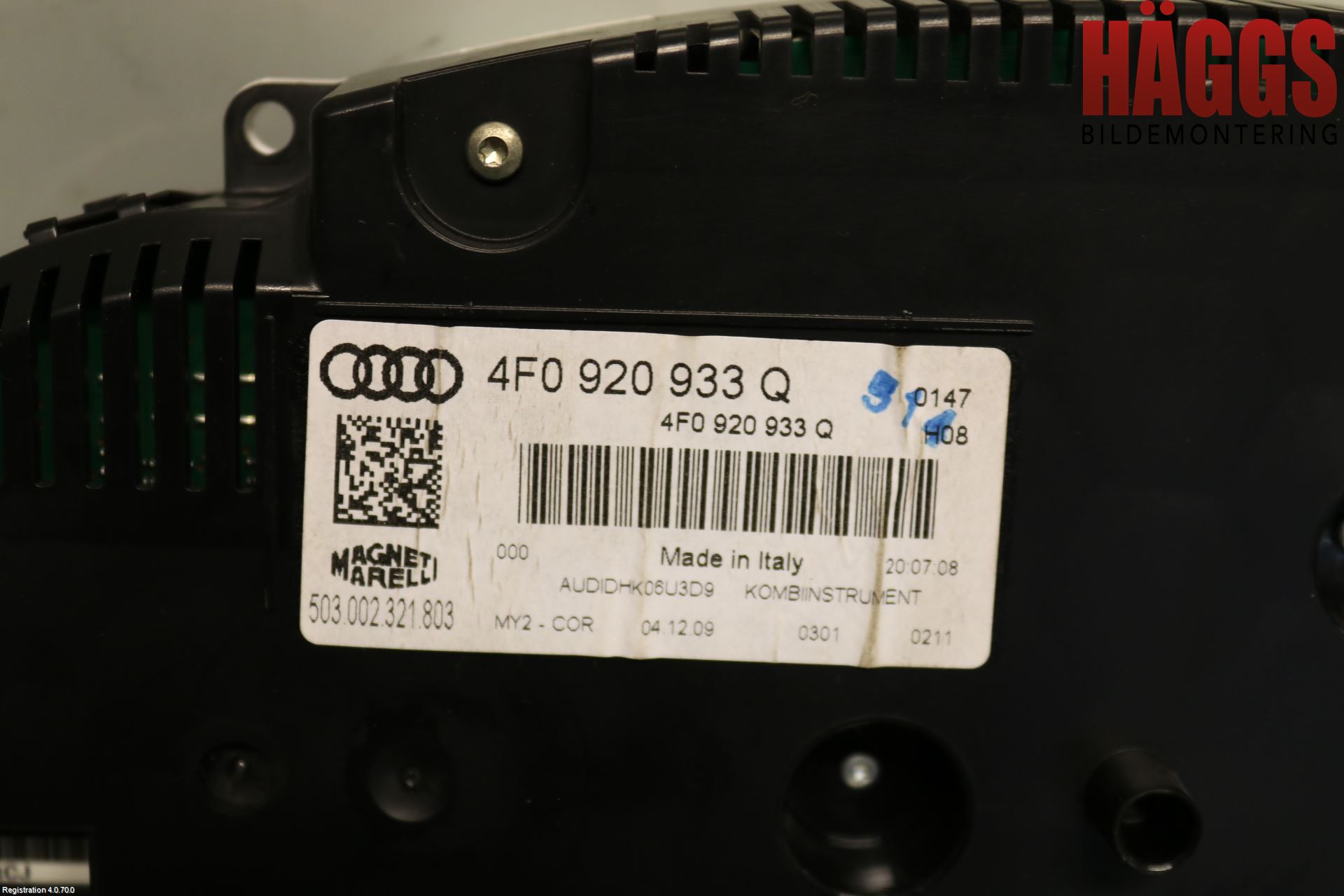 Audi A6/S6     05-11 Instrument Komb