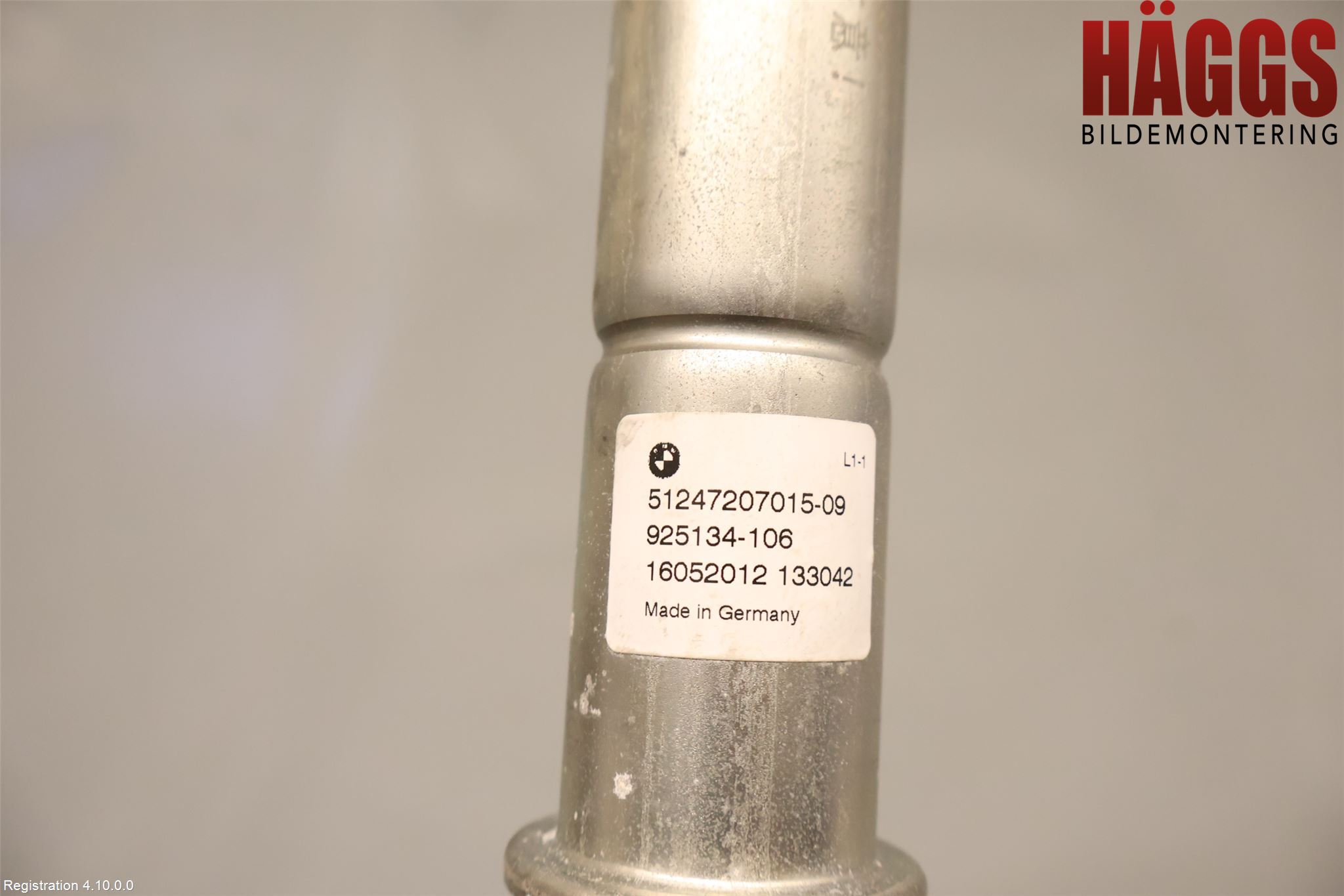 BMW 5 F10/F11/F18 09-17 Bakluckeöppnare Automatisk