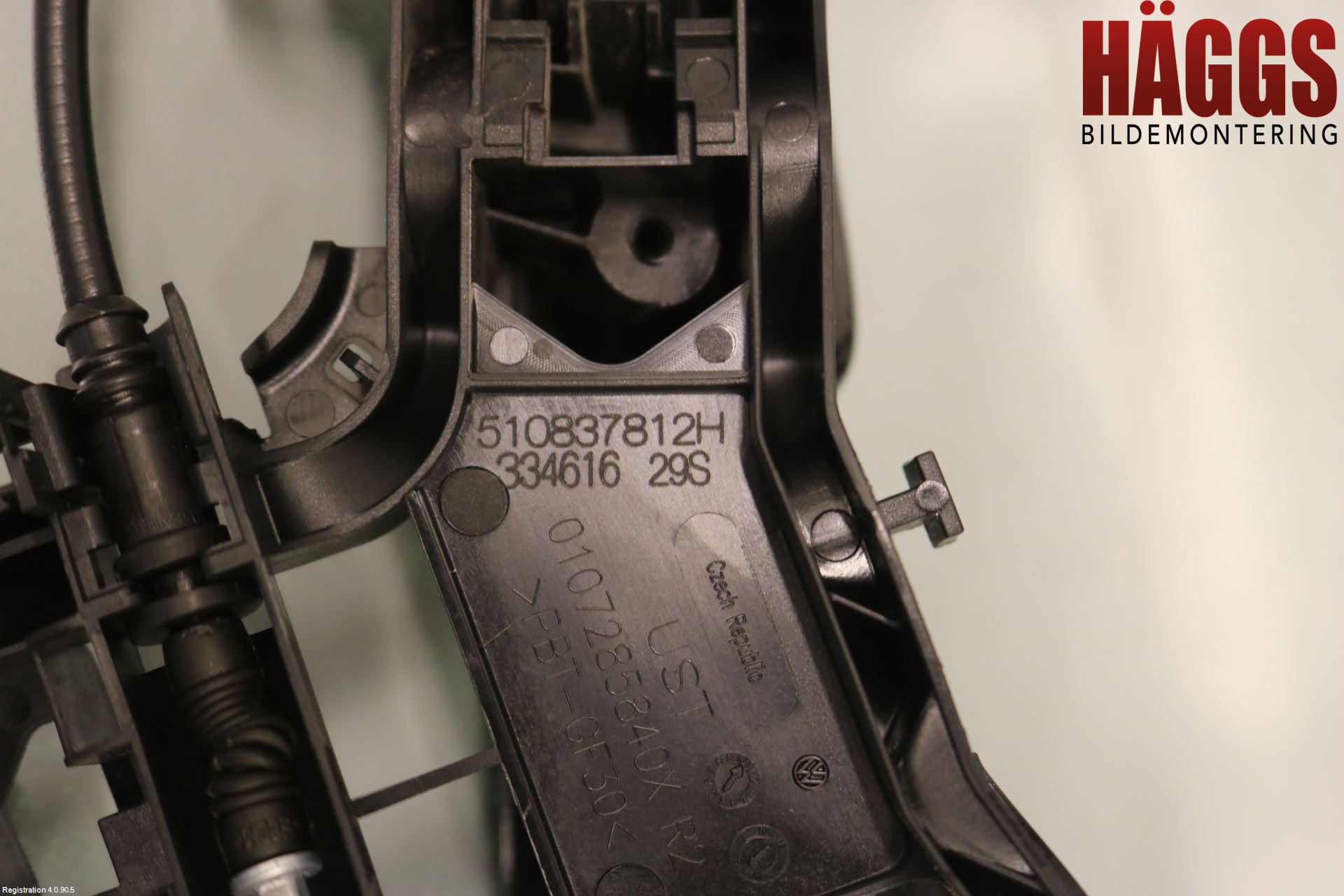 Volkswagen VW PASSAT 15-19 Dörrhandtag Yttre Hö