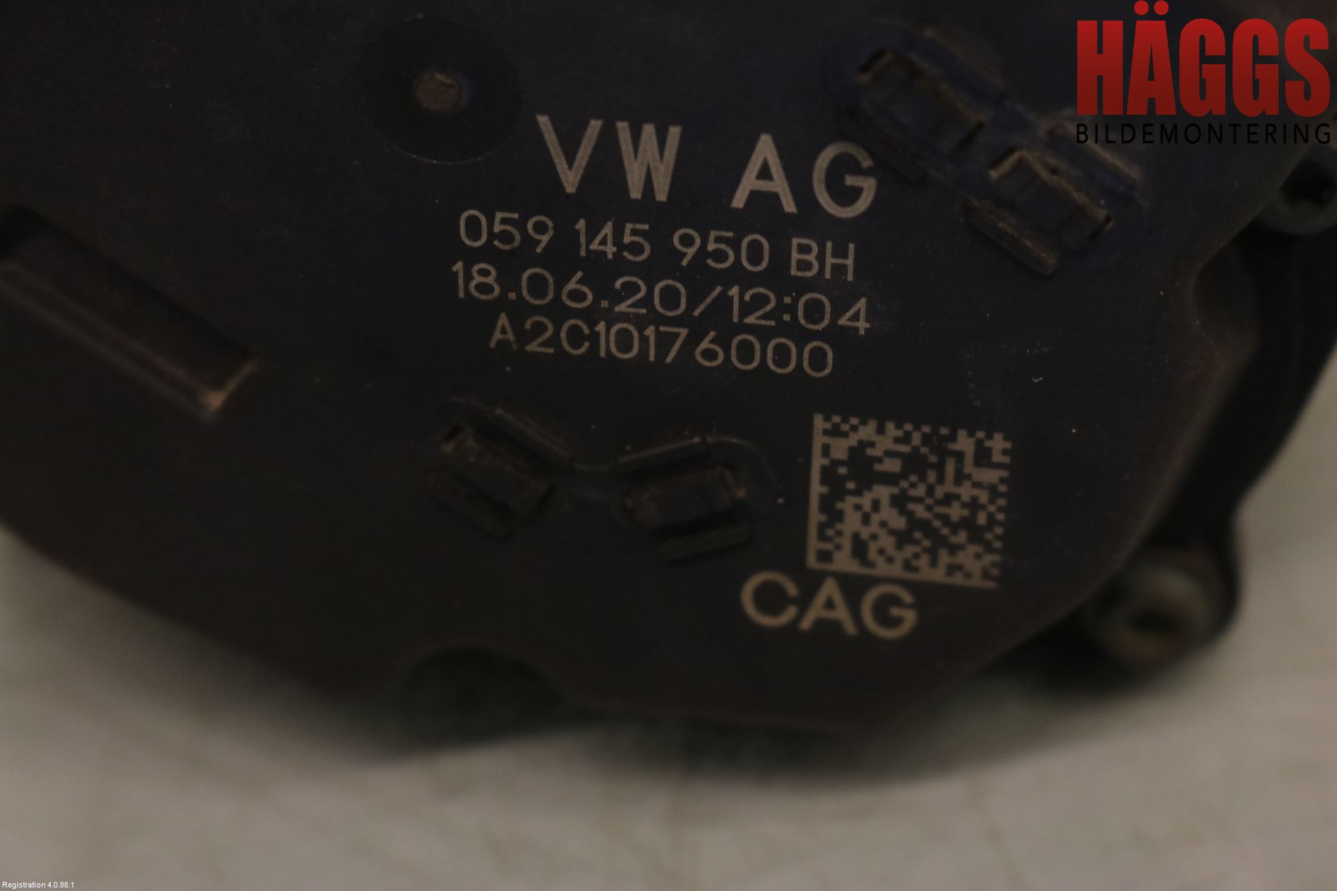 Volkswagen VW TOUAREG CR 18- Injspjällhus
