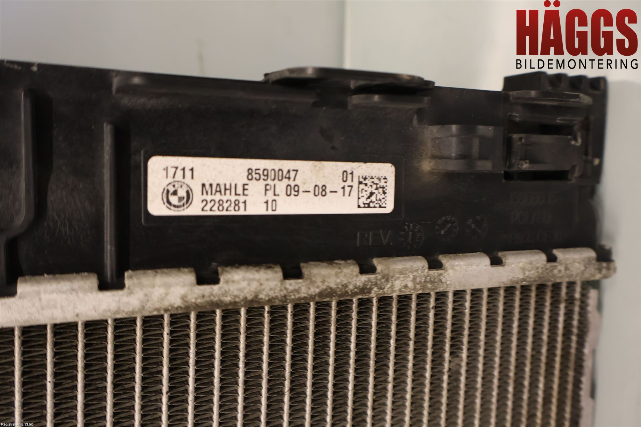 BMW 5 G30/G31/F90 17-23 Kylare Aut