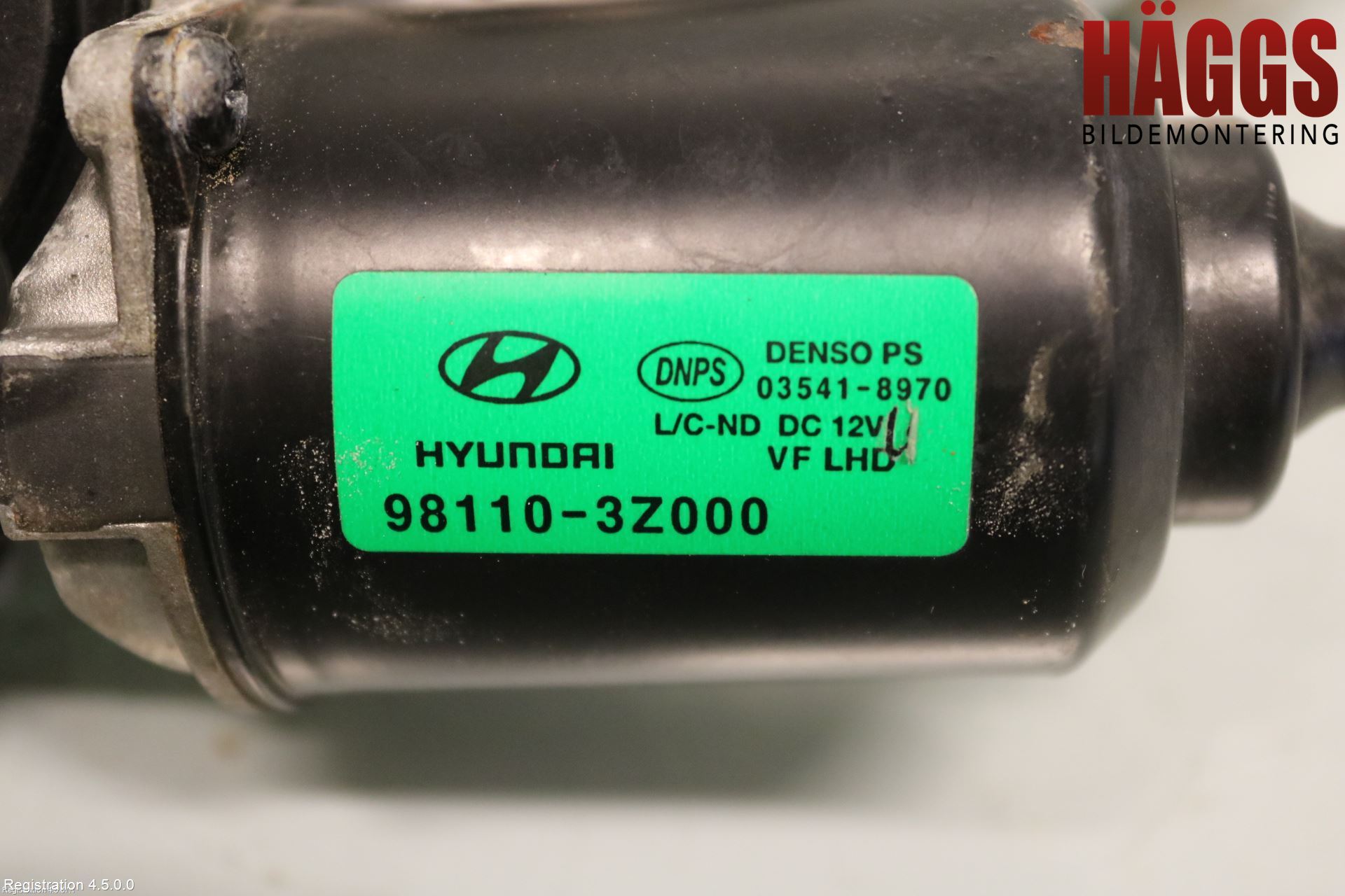 Hyundai i40 08-15 Torkarmotor Vindruta