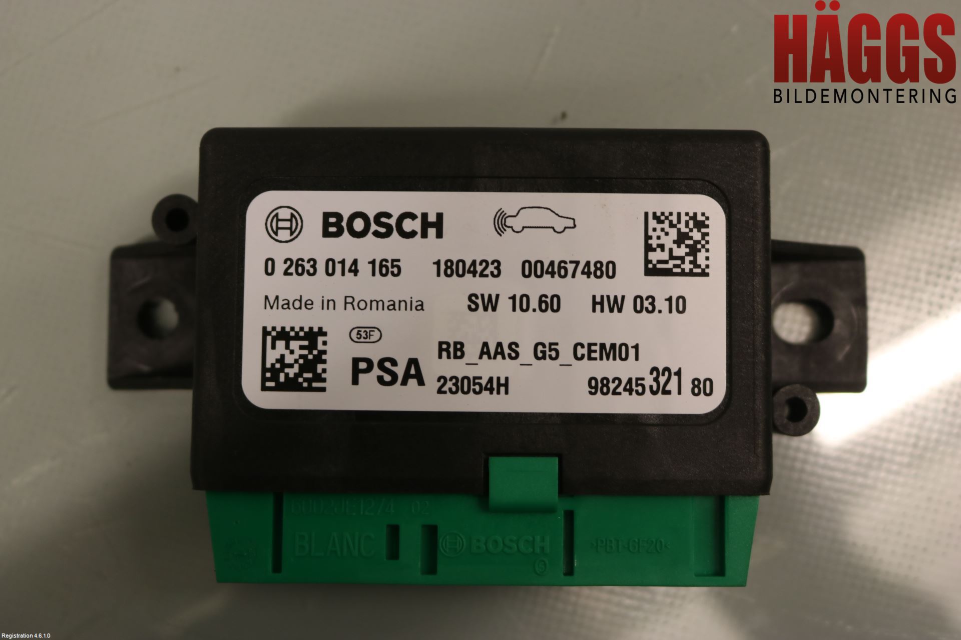 Peugeot 5008 17-24 Styrenhet Parkeringshjälp