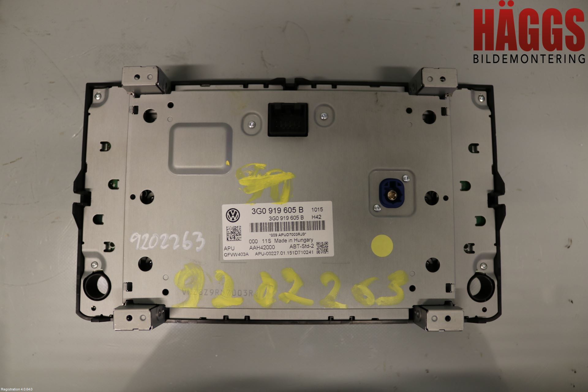 Volkswagen VW PASSAT 15-19 Cd Radio - Multimediapanel