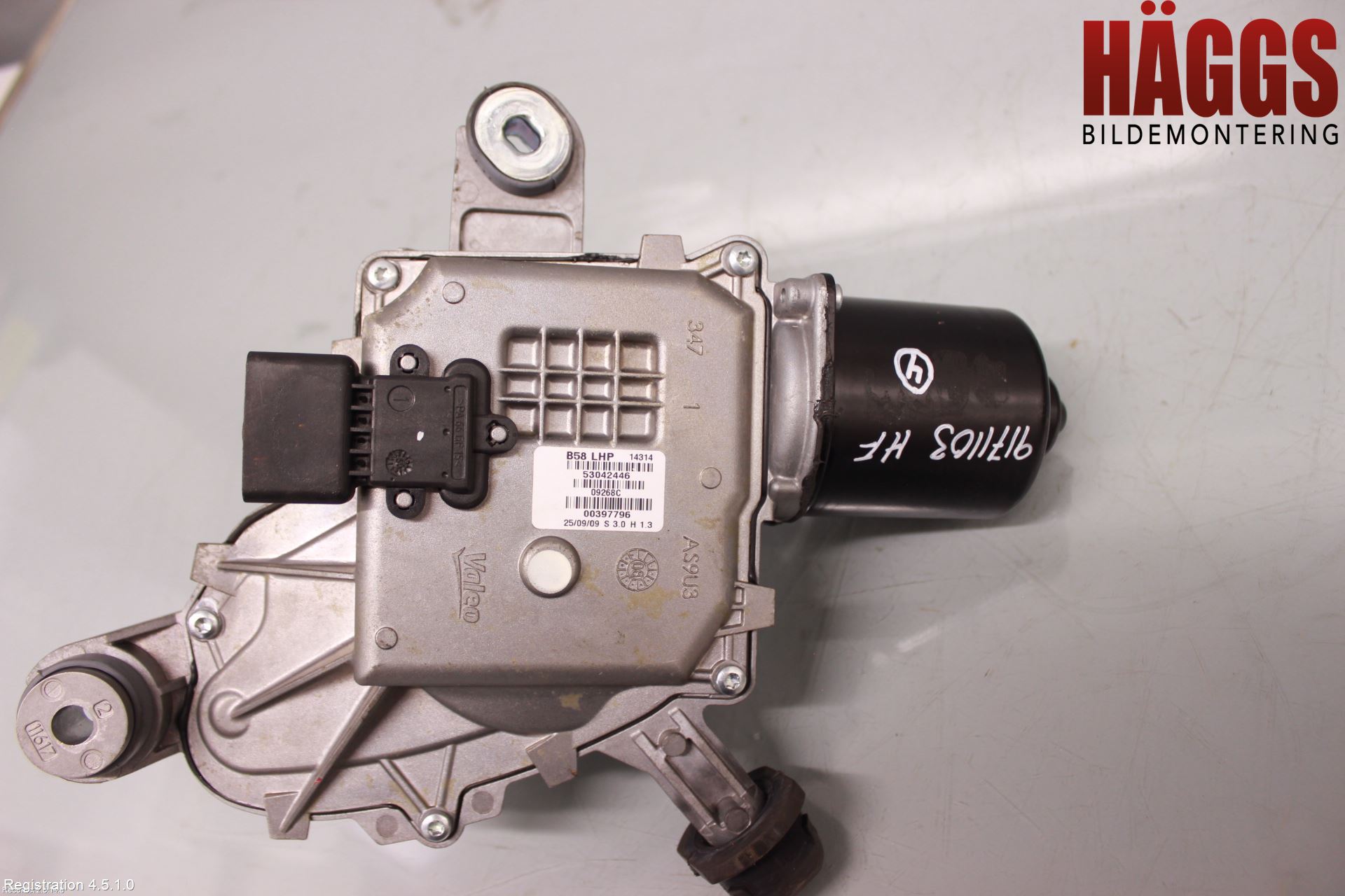 Citroen C4 GRAND PICASSO 07-13 Torkarmotor Vindruta