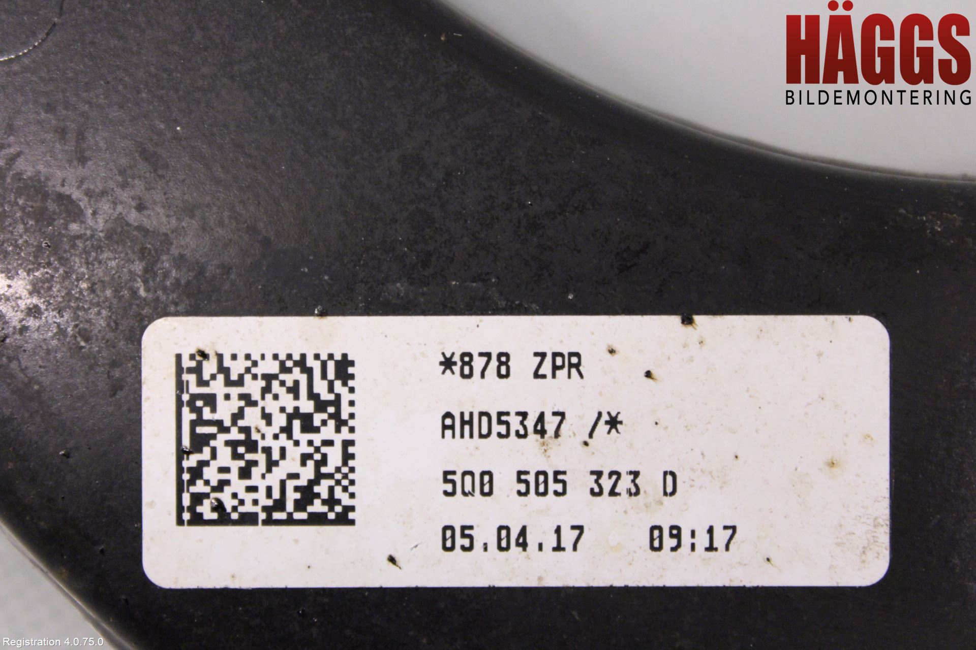 Volkswagen VW GOLF / E-GOLF VII 13-20 Bärarm Bak Övre Höger