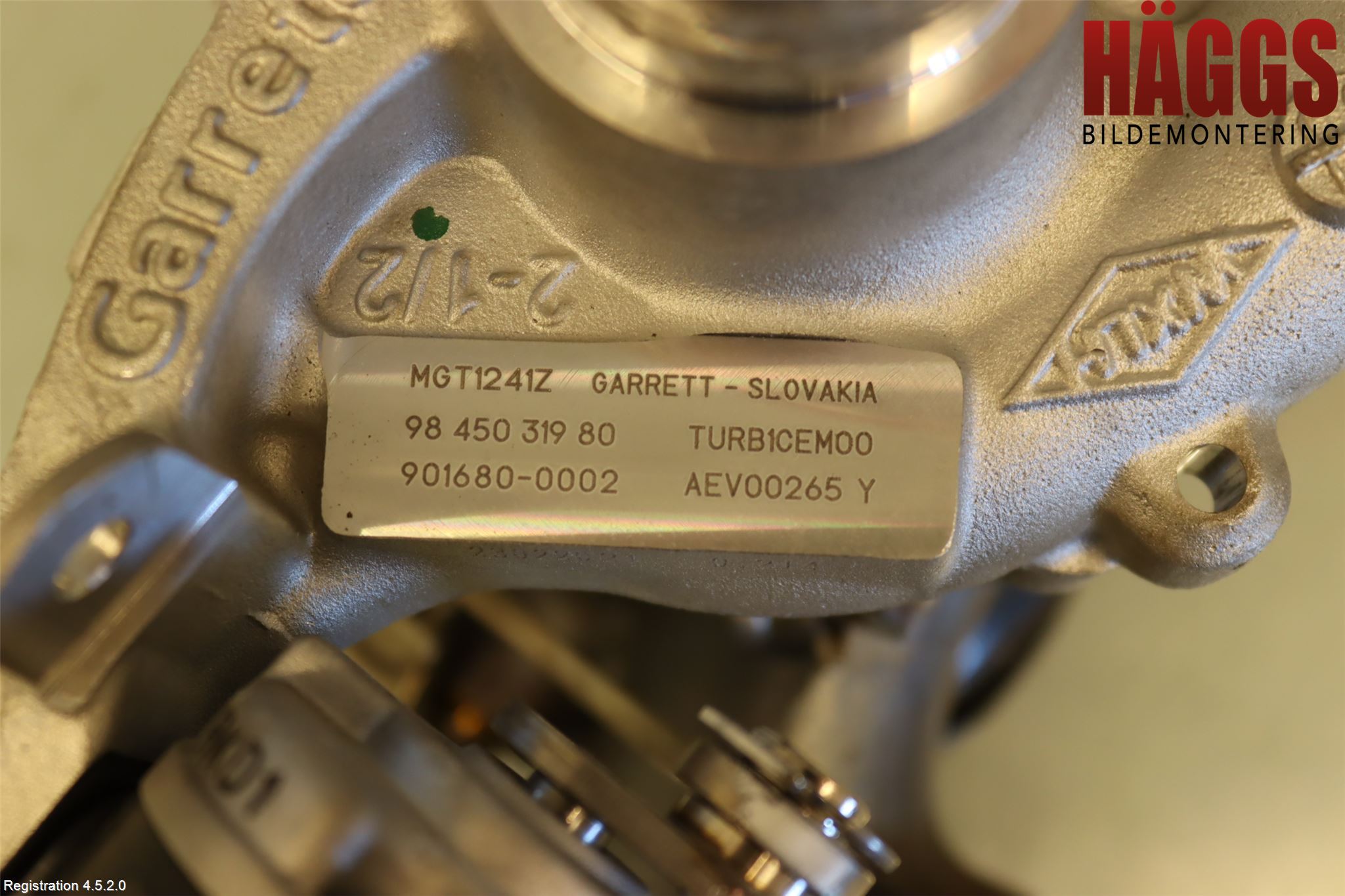 Peugeot 408 22- Turboaggregat