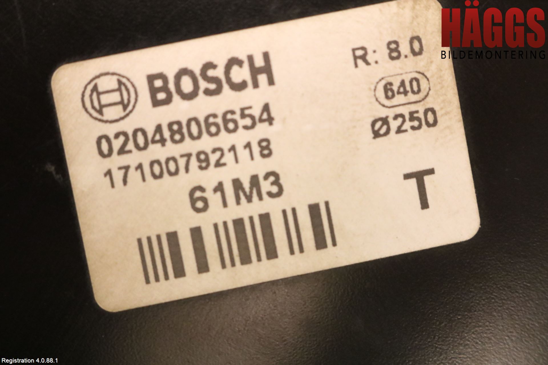 Suzuki SX4 S-CROSS 14-21 Bromsservo