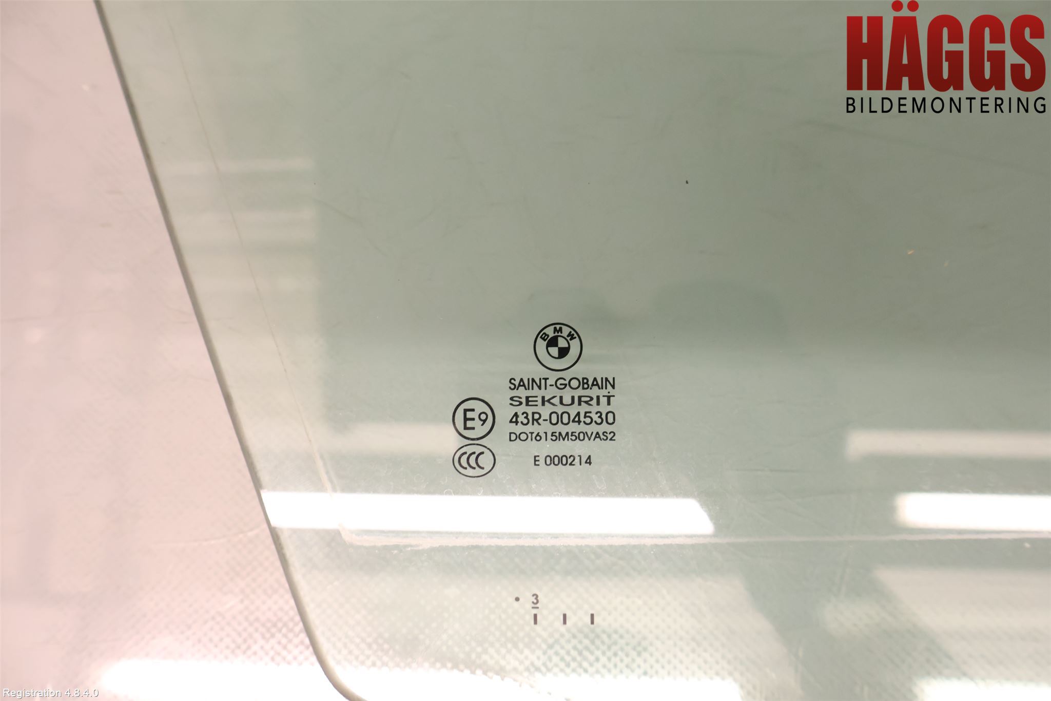 BMW X5 E70 07-13 Dörruta Fram Höger