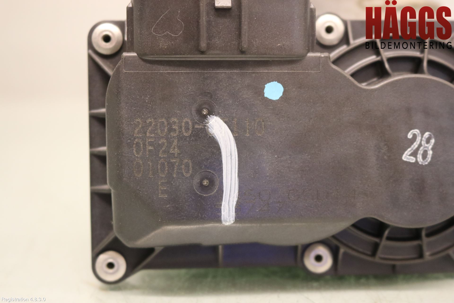 Toyota COROLLA 19- Injspjällhus