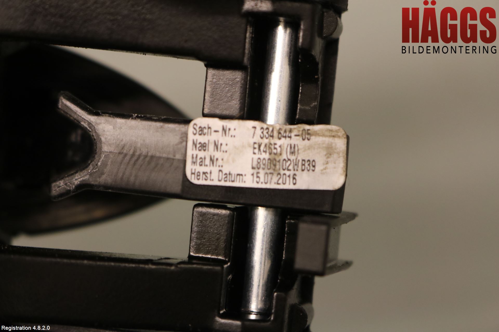 BMW 5 F10/F11/F18 09-17 Dörrhandtag Yttre Hö