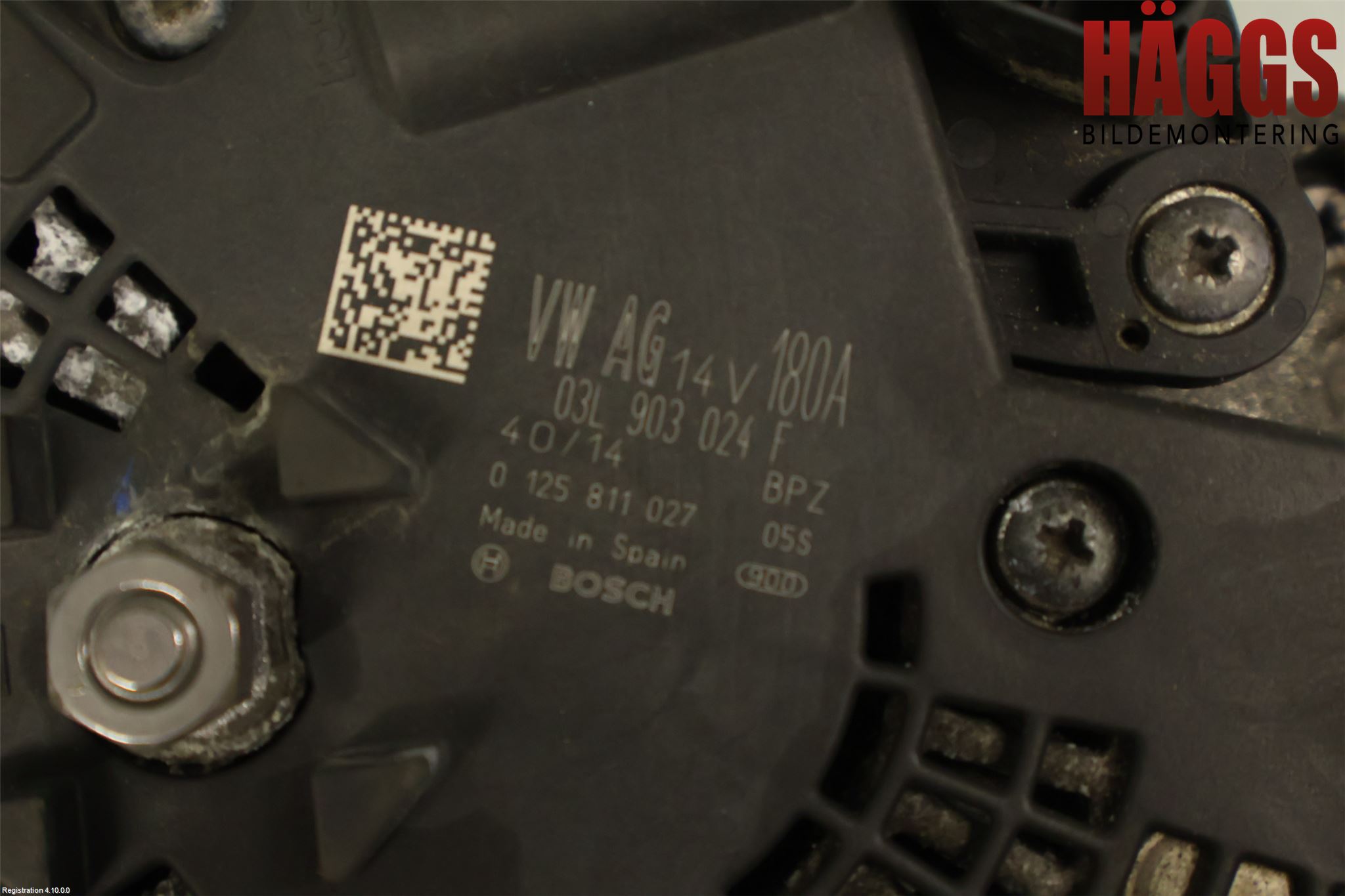 Volkswagen VW PASSAT 15-19 Generator