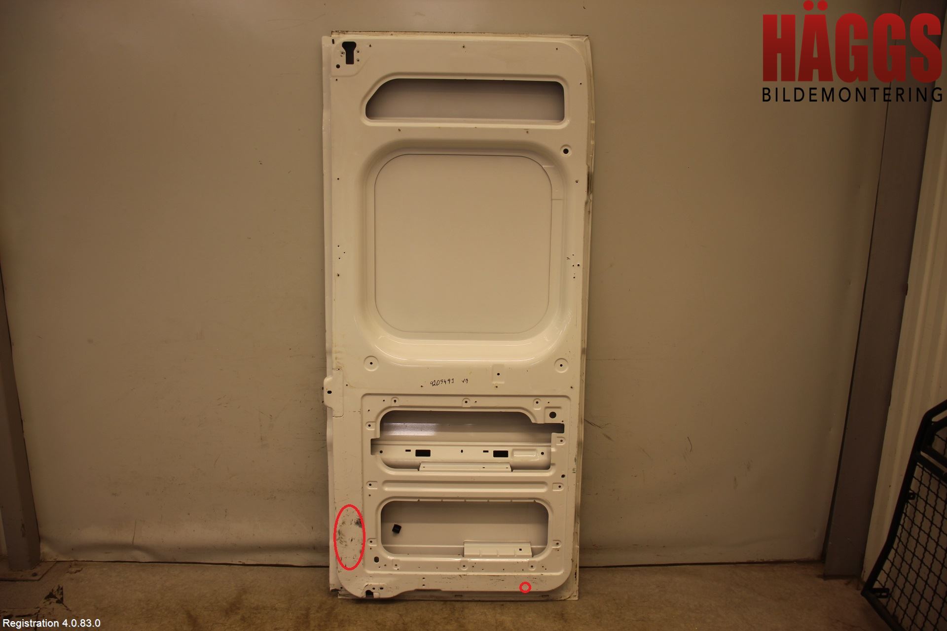 Peugeot BOXER 07-14 Dörr Bak Van-Skåp Vänster