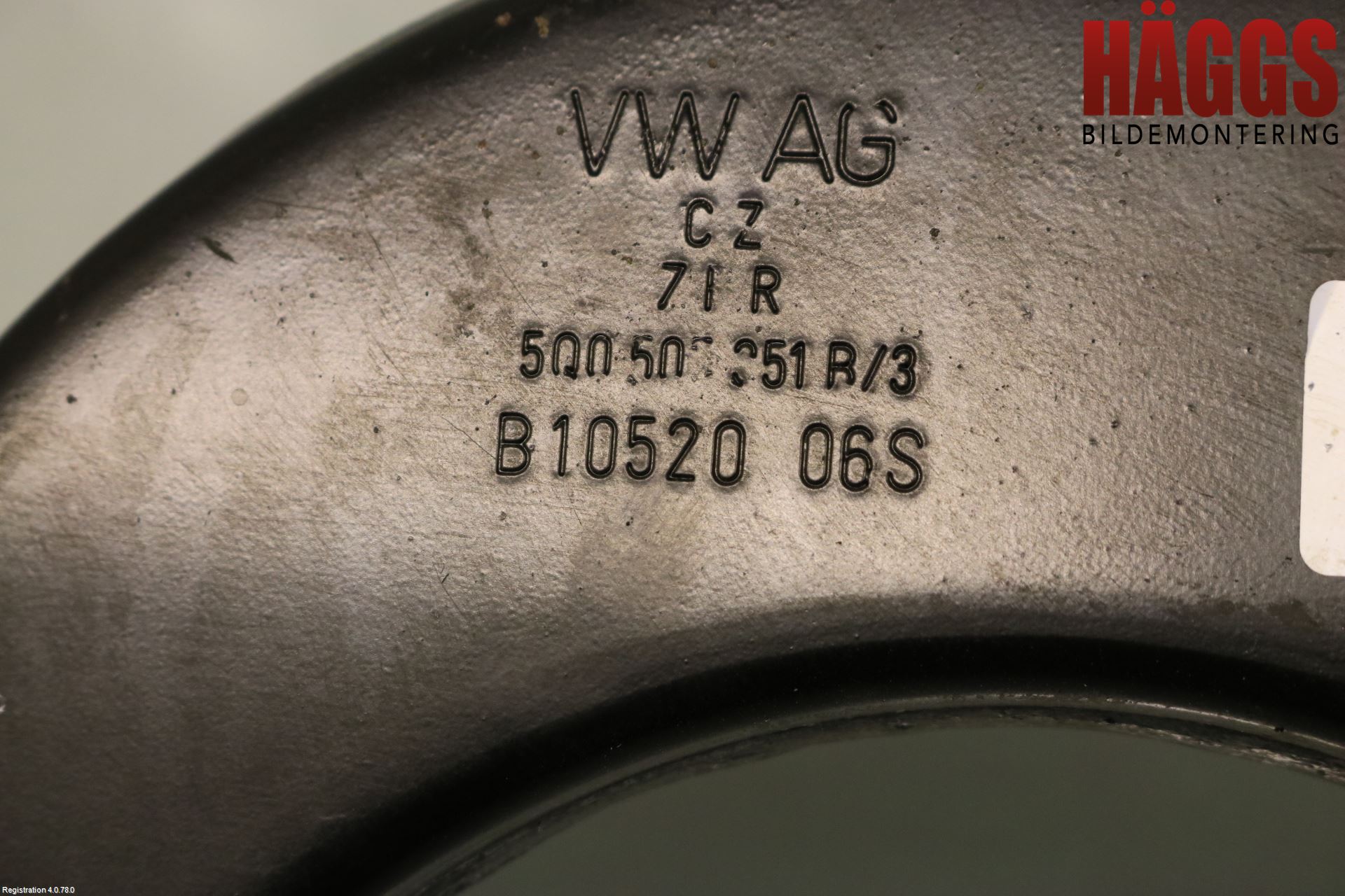 Volkswagen VW GOLF / E-GOLF VIII 20- Bärarm Bak Höger